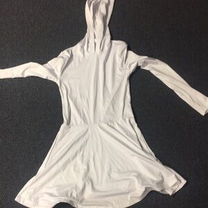 White Hooded Dress